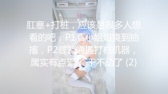 肛塞+打桩，应该是很多人想看的吧，P1看小姐姐爽到抽搐，P2普普通通打桩机器，属实有点累了 干不动了 (2)