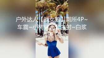 户外达人【战女狼】厕所4P~车震~小树林无套内射~白浆直流 (4)