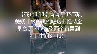 ✨【截止3.11】零零后TS气质美妖「水蜜桃的啵啵」推特全量资源 KTV勾引两个直男到卫生间3P (1)