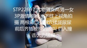 STP22697 尤物骚女两男一女3P激情啪啪 从下往上视角拍摄 两根JB口交掰穴揉搓尿尿 前后齐插被操的浪叫 后入撞击大力猛操