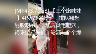 [MP4/3.70GB] 【三个嫩妹妹】4P大战名场面，排队翘起屁股吃吊，一线天微毛肥穴，骑乘位打桩机，轮流一个个爆草