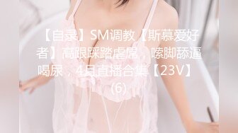 【自录】SM调教【斯慕爱好者】高跟踩踏虐屌，嗦脚舔逼喝尿，4月直播合集【23V】 (6)