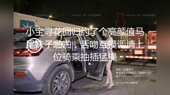 小宝寻花回归约了个高颜值马尾妹子啪啪，舌吻互摸调情上位骑乘抽插猛操