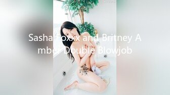 Sasha Foxxx and Britney Amber Double Blowjob