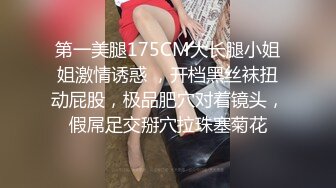 第一美腿175CM大长腿小姐姐激情诱惑 ，开档黑丝袜扭动屁股，极品肥穴对着镜头，假屌足交掰穴拉珠塞菊花