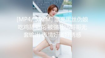 [MP4/ 502M] 漂亮黑丝伪娘吃鸡舔菊花 被强壮小哥哥无套输出 表情好骚好诱惑