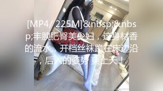 [MP4/ 225M]&nbsp;&nbsp;丰腴肥臀美少妇，这身材香的流水，开档丝袜跪在床边沿，后入的姿势 爽上天！