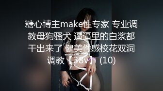 糖心博主make性专家 专业调教母狗骚犬 逼逼里的白浆都干出来了 健美性感校花双洞调教【38v】 (10)