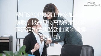 热门SPOP舞蹈工作室加密破解版，极品身材高颜刺青女神露逼露奶情趣装劲曲顶胯摇摆挑逗 (1)